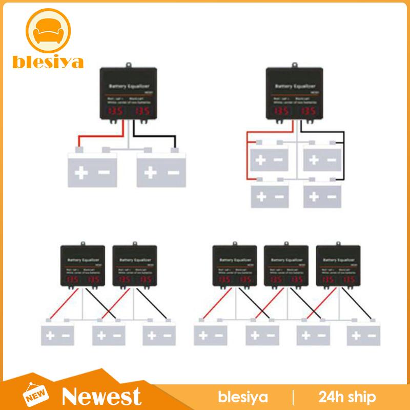 [Blesiya] Thiết Bị Cân Bằng Pin Màn Hình LED Mini Cho Xe Hơi