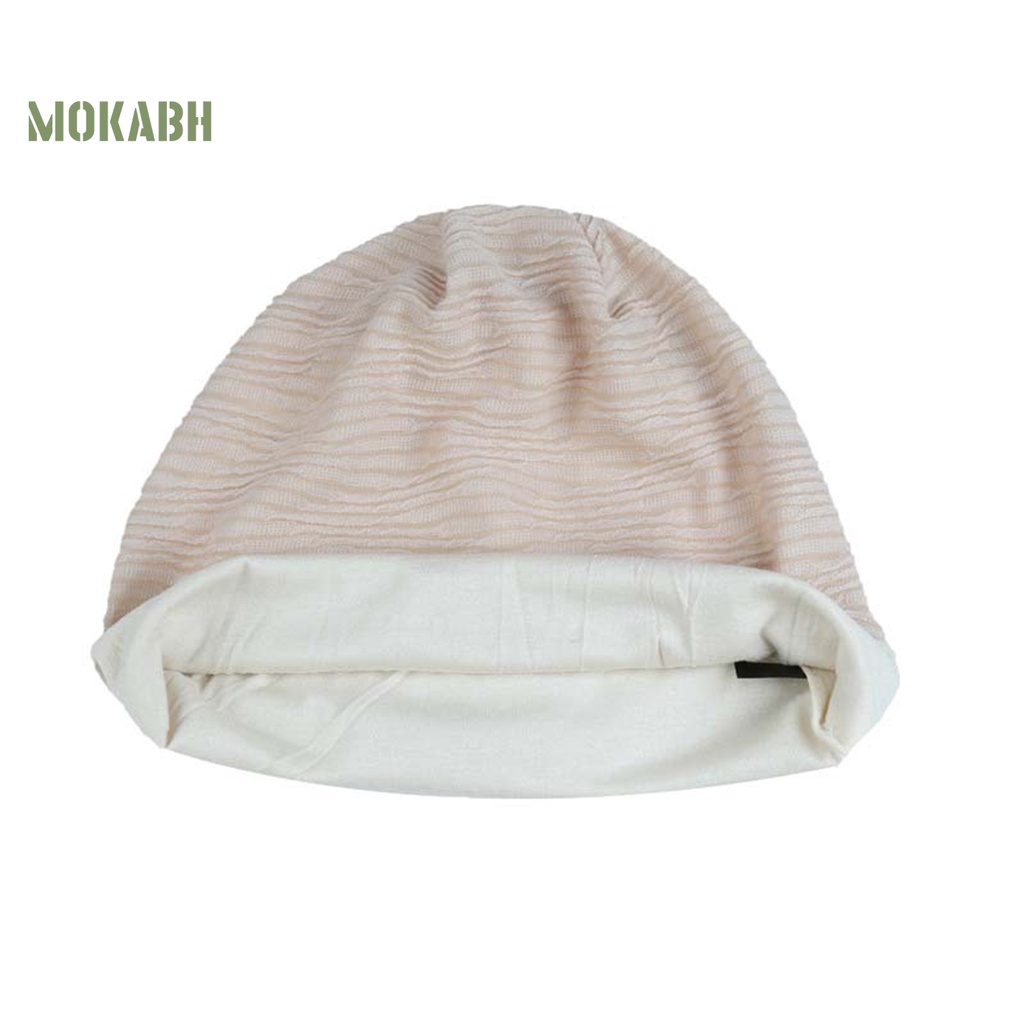 [Mok Abh] Mũ Lưỡi Trai Xếp Ly Mỏng Không Vành Mềm Mại Thoải Mái Không Vành Mặc Thường Ngày Cho Nam