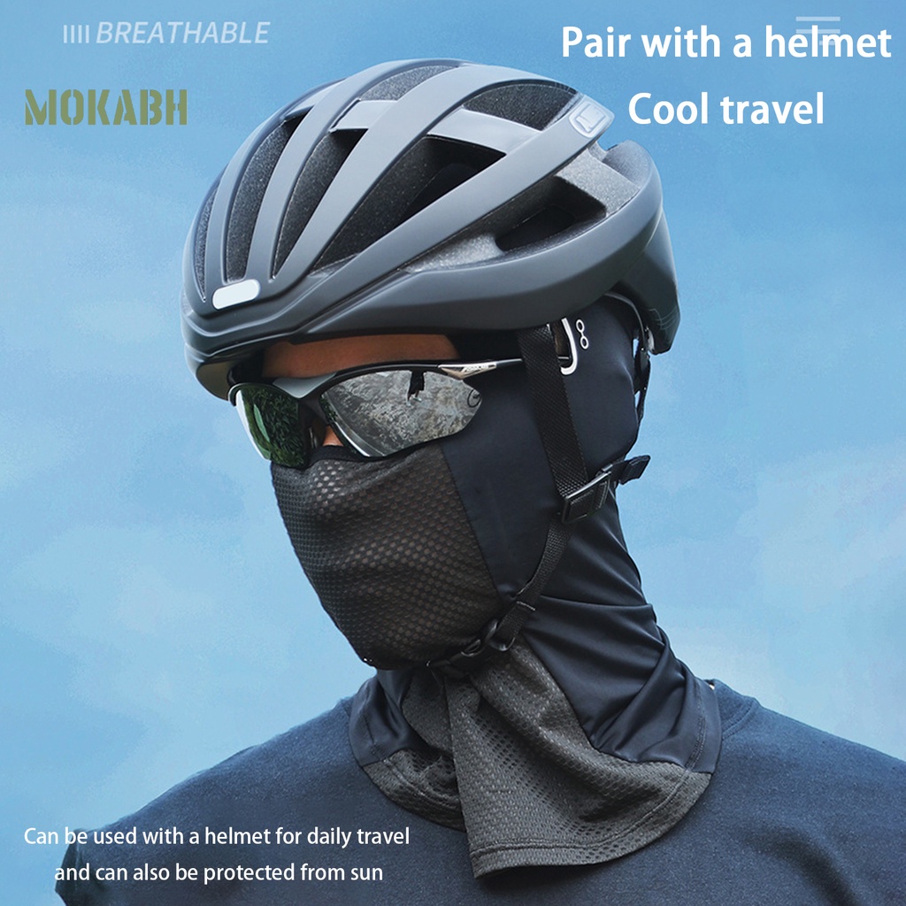 [Mok Abh] Móc Đeo Tai Độ Co Giãn Cao Chống Nắng Khi Đi Xe Đạp Có Lỗ Đeo Kính