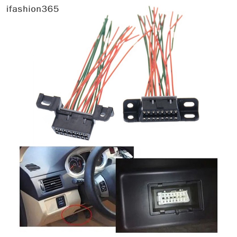 Dây Cáp Kết Nối Máy Tính Obd2 16 Pin ifashion365 Chất Lượng Cao