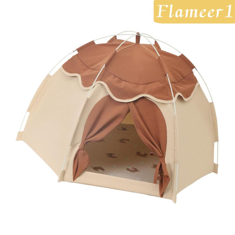 Lều Ngủ Bốn Mùa Thoáng Khí Thoải Mái Di Động Cho Thú Cưng Flameameer1