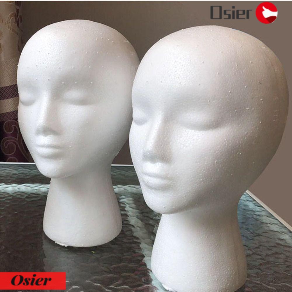 Mô Hình Đầu 1 Đầu Giá Đỡ Trưng Bày Tóc Giả Bằng Xốp