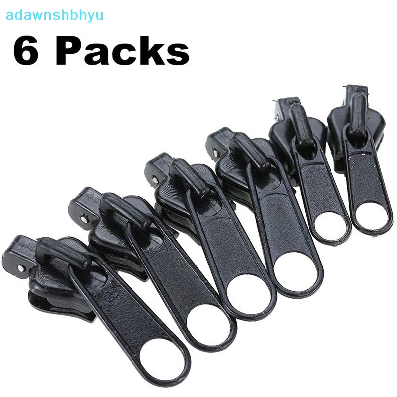 Bộ 6 Khóa Kéo Thay Thế Chuyên Dụng Cho Sửa Chữa Dây Kéo DIY