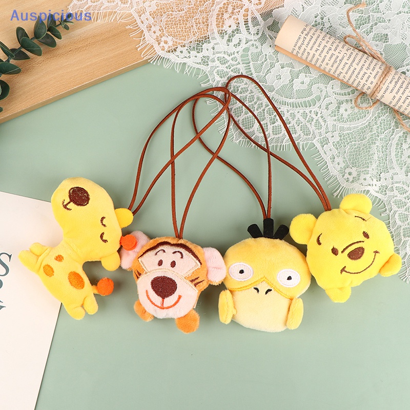 Móc Chìa Khóa / Tên / Gấu / Hươu Cao Cổ / Vịt Nhồi Bông Chống Thất Lạc Dễ Thương Tiện Dụng