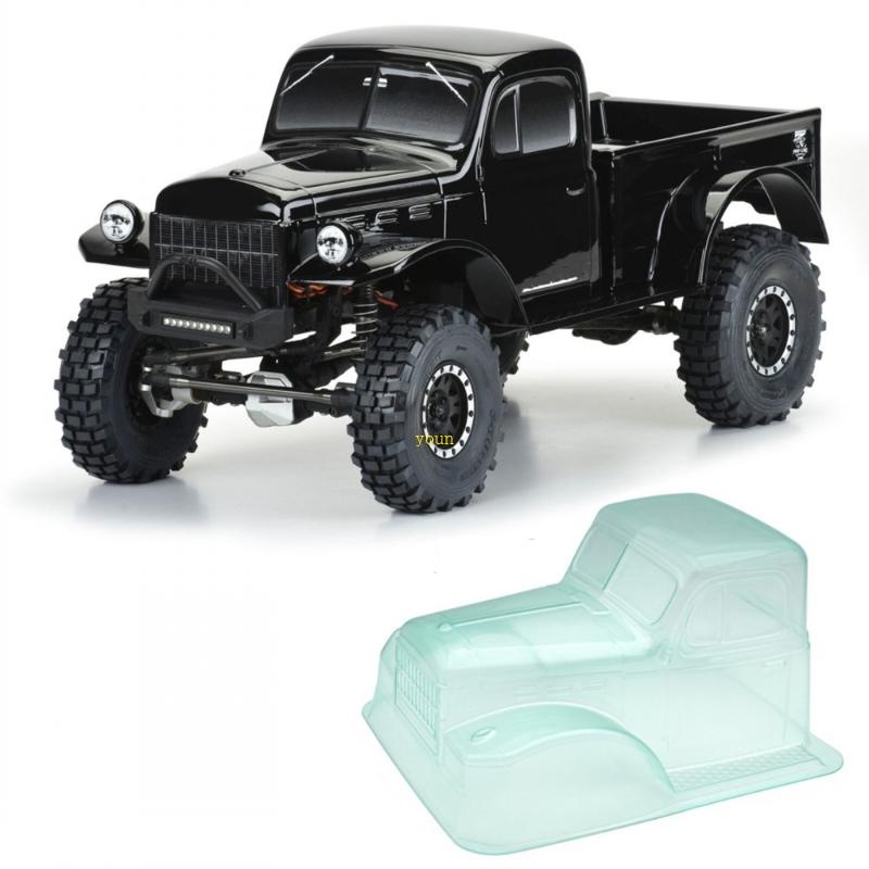 Vỏ Thân Bánh Xe Trong Suốt 313mm Cho SCX10 TRAX4 1 10 RC