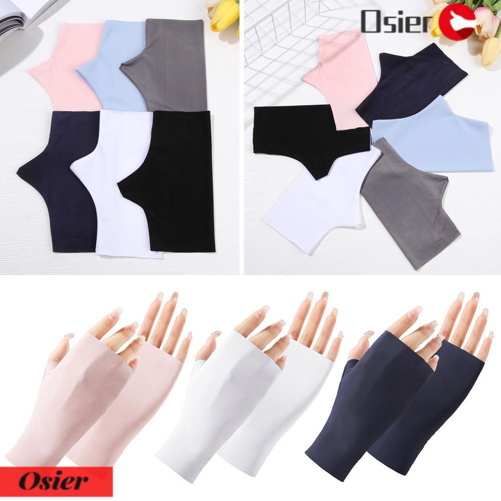 1 Đôi Găng Tay Chống Nắng Mỏng Dùng Được Màn Hình Cảm Ứng Thời Trang Ngoài Trời