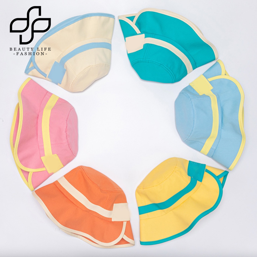 Nón Tai Bèo Kèm Dây Đeo Cằm Chống Tia UV Thoáng Khí Thời Trang Đi Biển Cho Bé