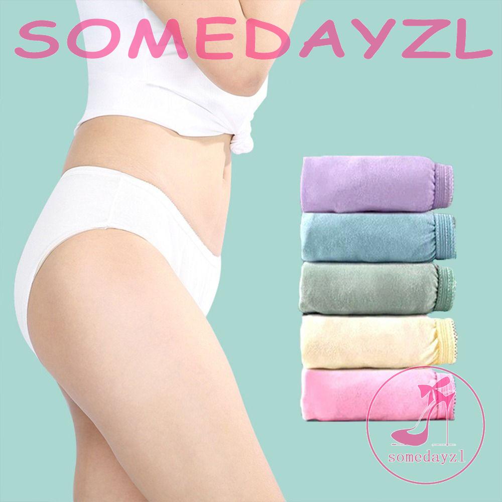 Bộ 5 Quần Lót Cotton Mềm Mại Dùng Một Lần Tiện Dụng
