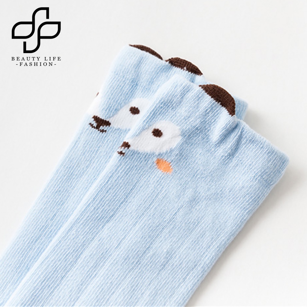 Vớ Cổ Cao In Họa Tiết Hoạt Hình Động Vật Thời Trang Xinh Xắn Cho Bé Gái