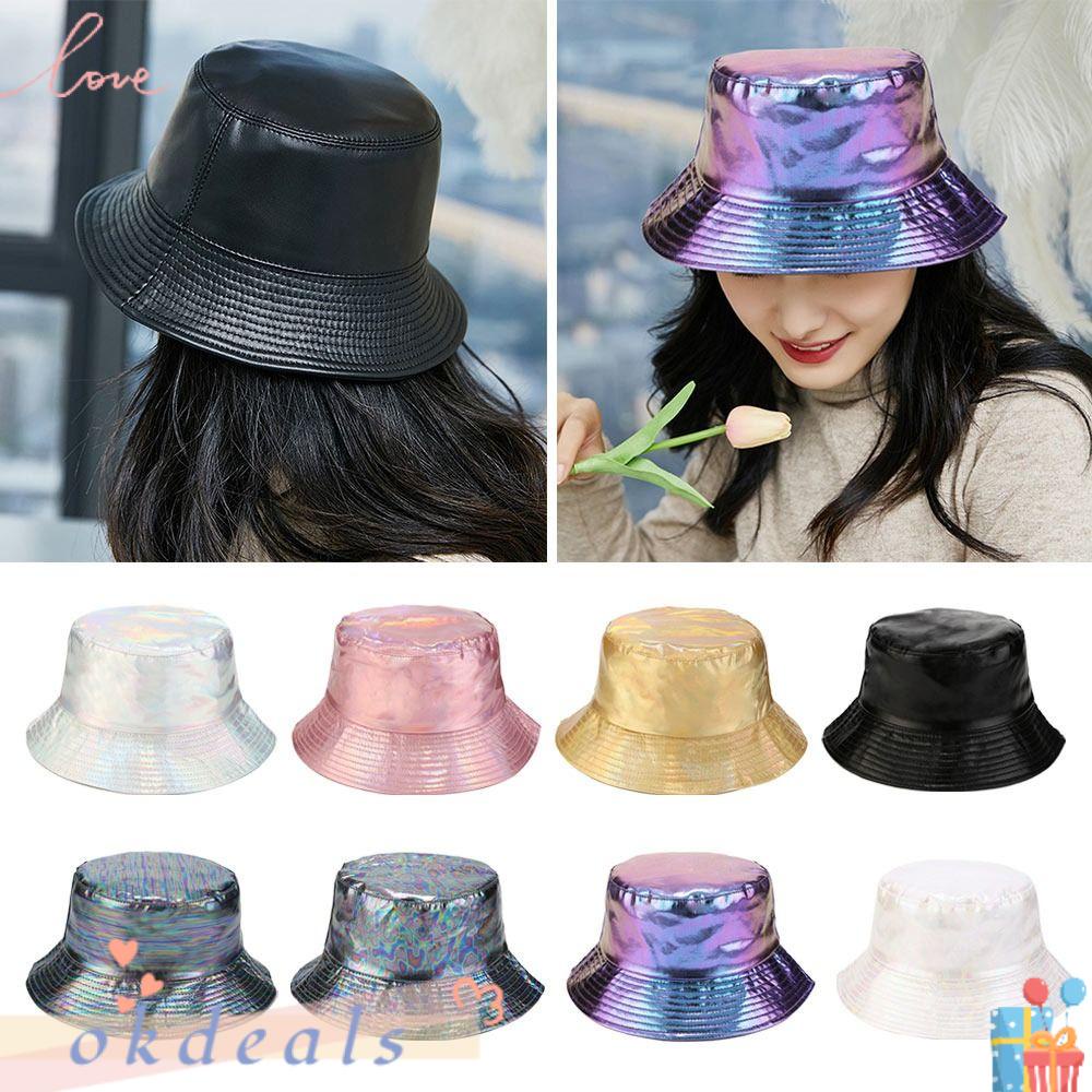 Mũ Bucket Panama Chống Thấm Nước Có Thể Gập Lại Phong Cách Hip Hop