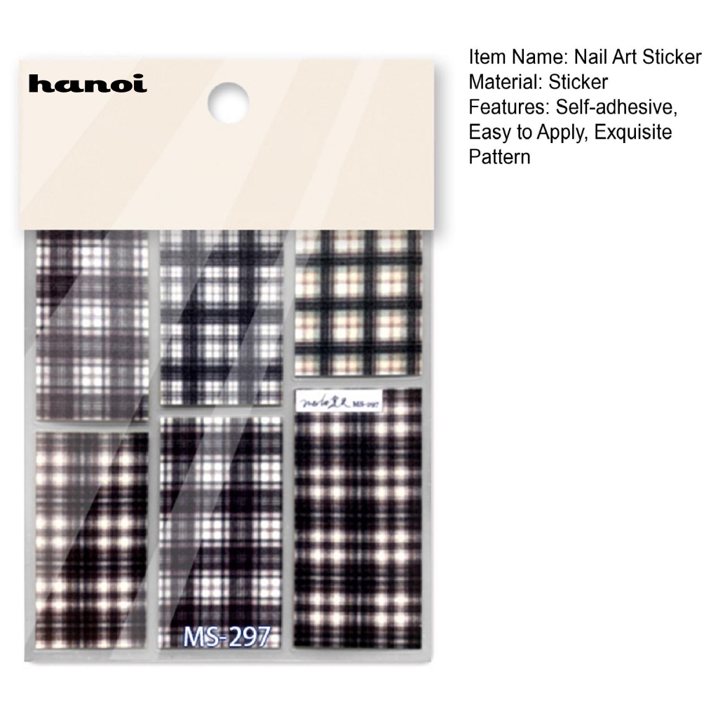 Miếng Dán Móng Tay Tự Dính Không Phai Màu Siêu Mỏng Họa Tiết Thỏ Hoạt Hình Dễ Tháo Rời DIY