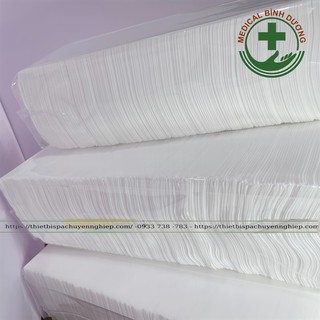 Khăn giấy lụa lau mặt spa, thẩm mỹ (200 tờ/cây, loại 1)