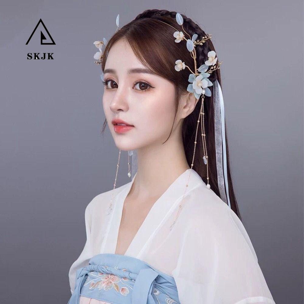 Trâm Cài Tóc Hình Vương Miện Bằng Kim Loại Phong Cách Trung Hoa Cổ Điển