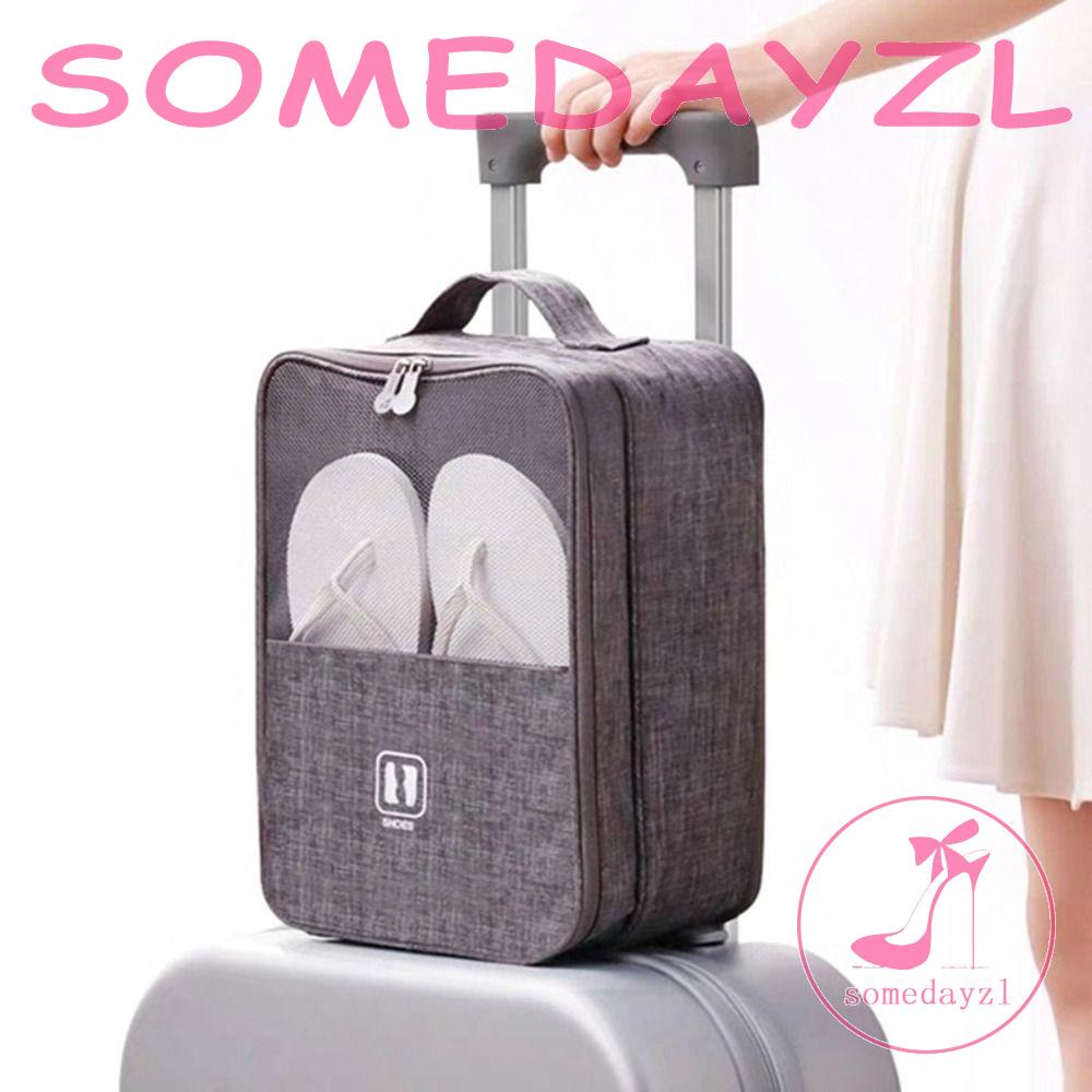 Somedayzl Túi Đựng Giày Dép 3 Lớp Chống Thấm Nước Nhỏ Gọn Dành Cho Đi Du Lịch
