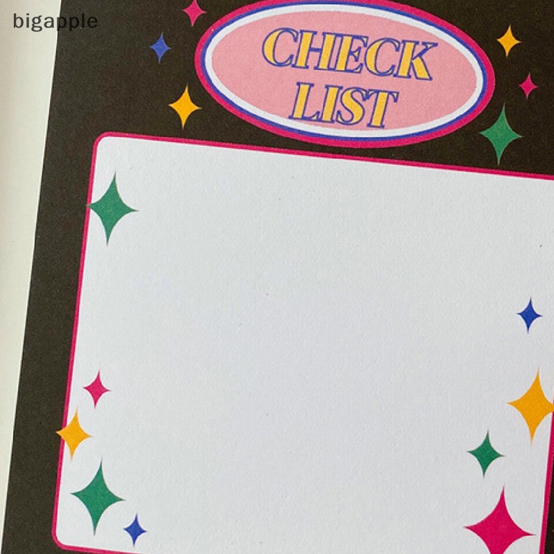 Set 50 Tờ Giấy Ghi Chú Tự Dính Dùng Lên Kế Hoạch Tiện Dụng