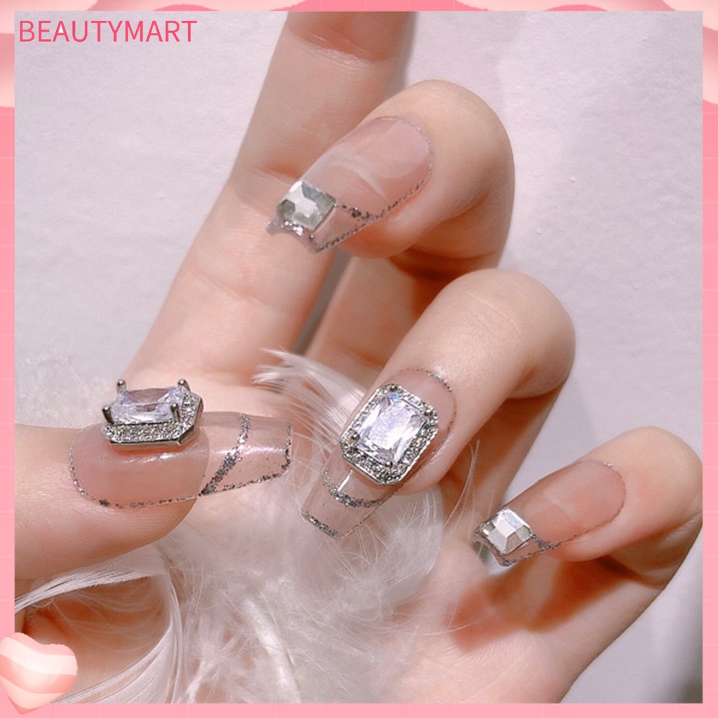 Hộp Đá Lập Phương Mini Đính Móng Tay Trang Trí Nghệ Thuật