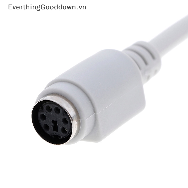 Everthingooddown Ps2 mini din 6 pin female-male 1.5m 5m 10m Dây Cáp Nối Dài Chuột Và Bàn Phím