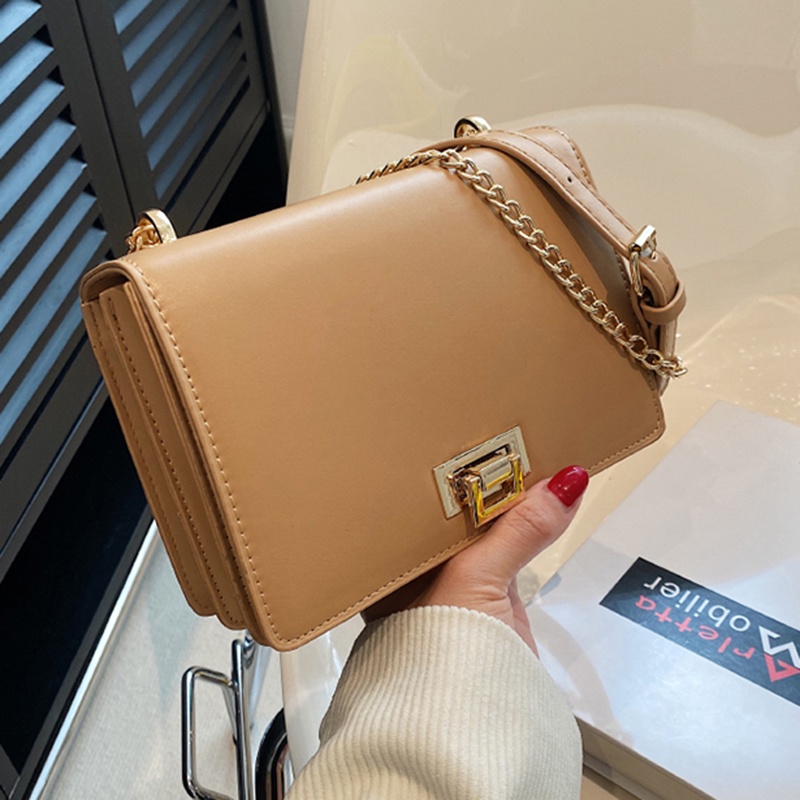 Túi Đeo Chéo Hình Vuông Cỡ Nhỏ Phong Cách Hàn Quốc Thời Trang Cho Nữ