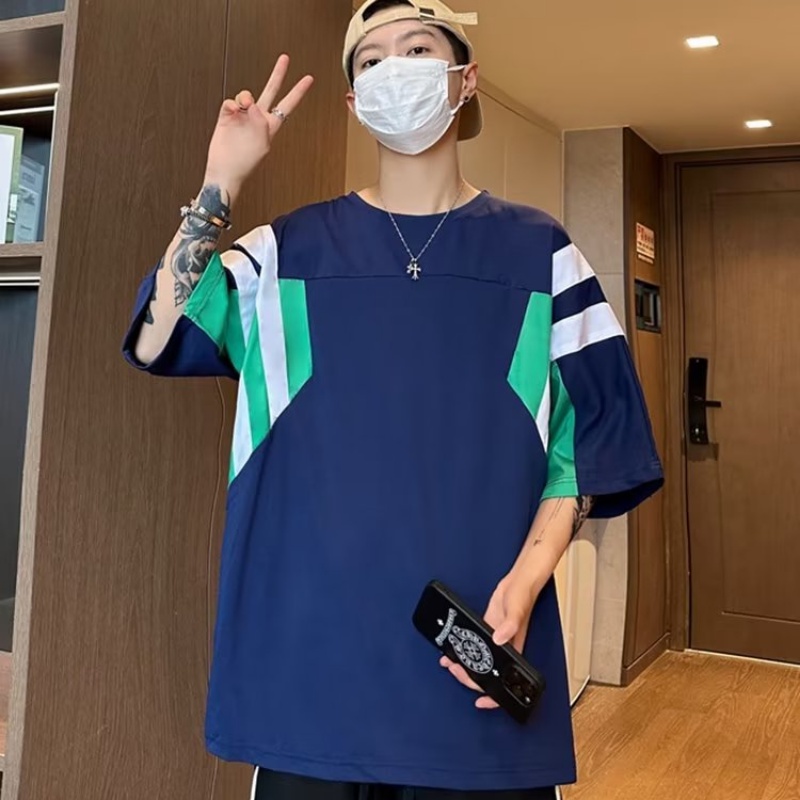 Áo Thun Tay Ngắn Phong Cách Đường Phố Âu Mỹ Thời Trang Mùa Hè Cho Nam