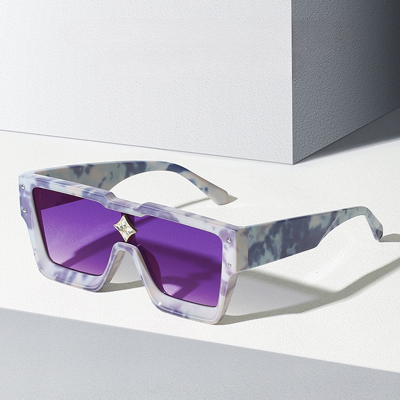 Kính Mát Gọng Vuông Phong Cách Âu Mỹ Thời Trang Cho Nữ