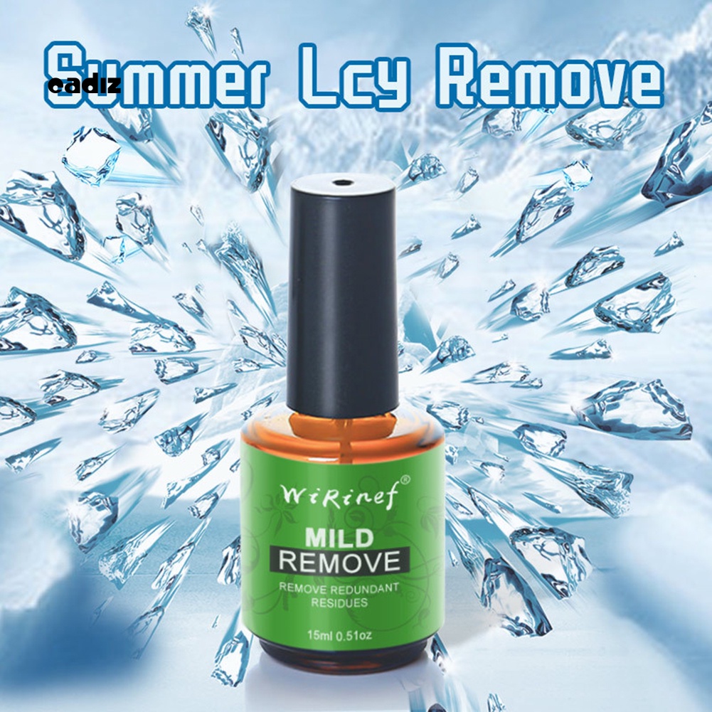 Dung Dịch Loại Bỏ Sơn Móng Tay 15ml Có Đèn LED UV