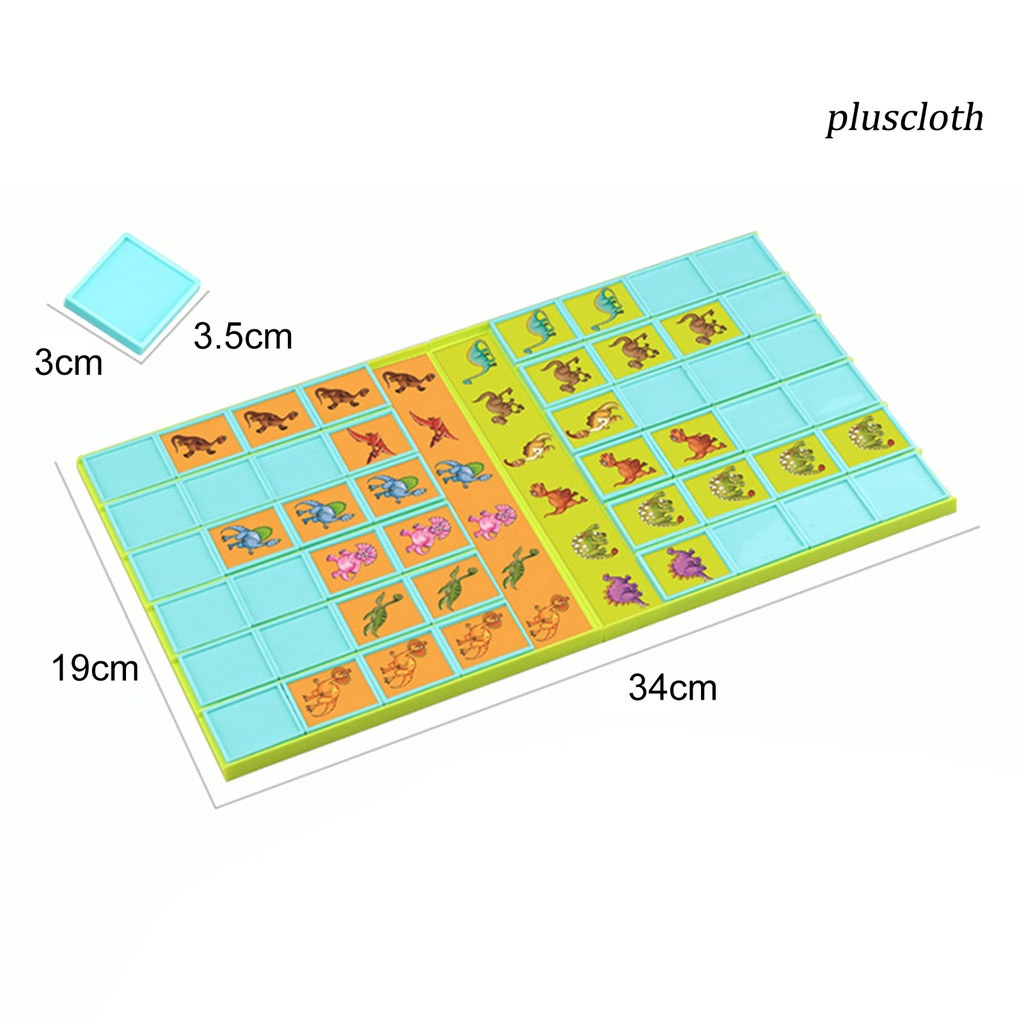 1 Bộ Trò Chơi Đoán Khủng Long Hoạt Hình Trọng Lượng Nhẹ Thú Vị Giải Trí Đa Người