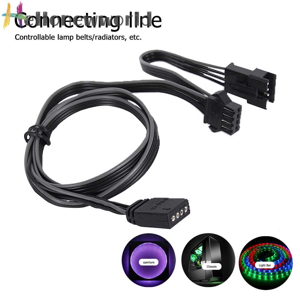 Dây Cáp Nối RGB 12V 4Pin / 5V 3Pin Cho Bo Mạch Chủ Giga / Microstar / A-sus