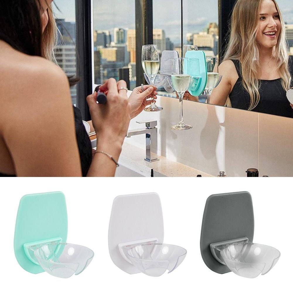 LET Giá Đỡ Ly Rượu Gắn Tường Tiện Dụng Cho Phòng Tắm