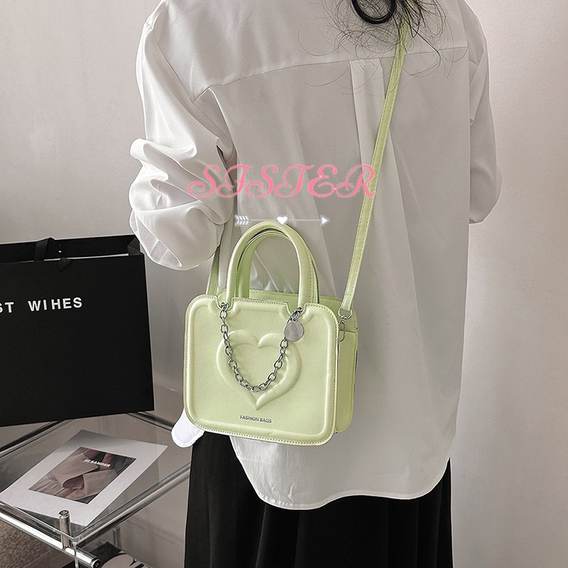 SISTER túi nữ túi đi tiệc túi xách túi totetúi nữ đeo chéo Túi Xách Đeo Chéo Nữ L21T0VH