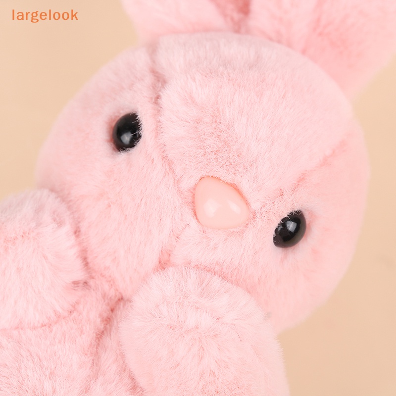 Móc Khóa Hình Thỏ Trắng Nhồi Bông Dễ Thương