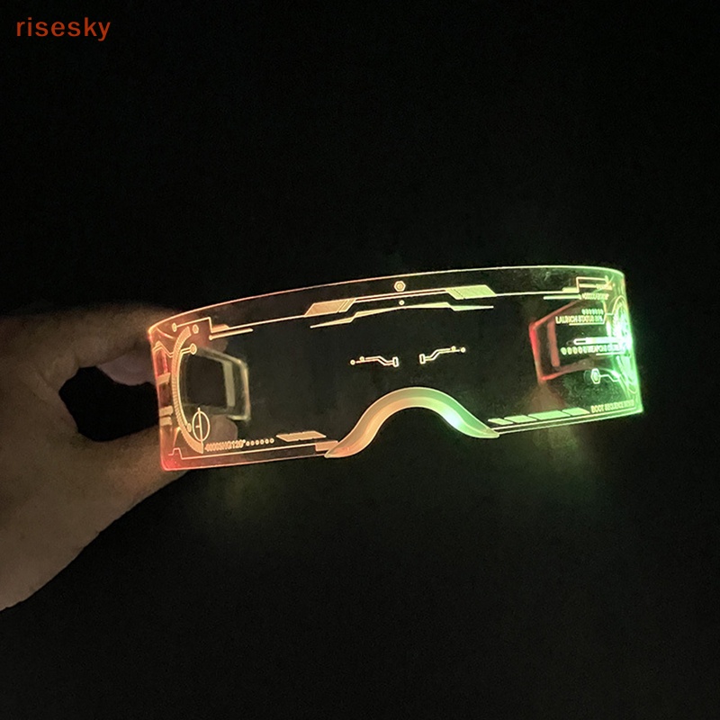 Mắt Kính Chống Nắng Có Đèn LED Phát Sáng Dành Cho Người Lớn Và Trẻ Em