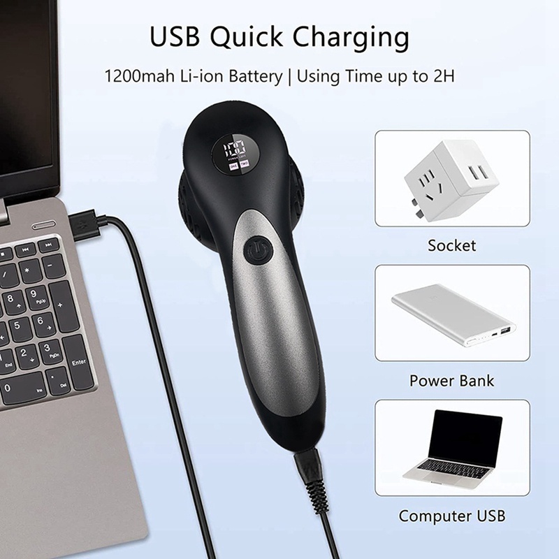 Máy Tẩy Vết Chai Chân Chạy Điện Thiết Kế Nhỏ Gọn Màu Trắng Tiện Dụng