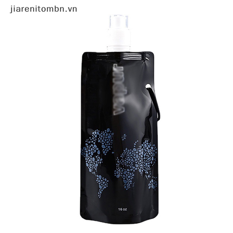 Túi Đựng Nước Siêu Nhẹ 480ml Có Thể Gấp Gọn Tiện Dụng
