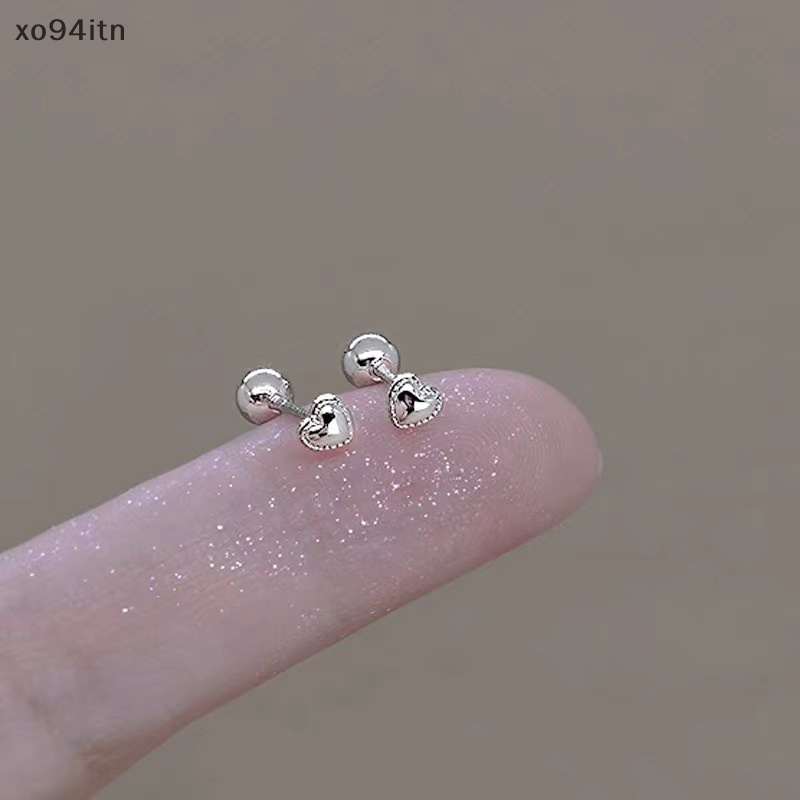 1 Đôi Khuyên Tai Nữ Hình Trái Tim Thời Trang