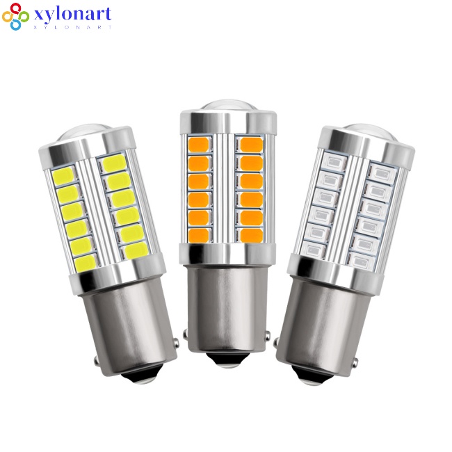 Đèn LED Phanh Tự Động 1156 1157 5730 5630 33SMD Cho Xe Hơi