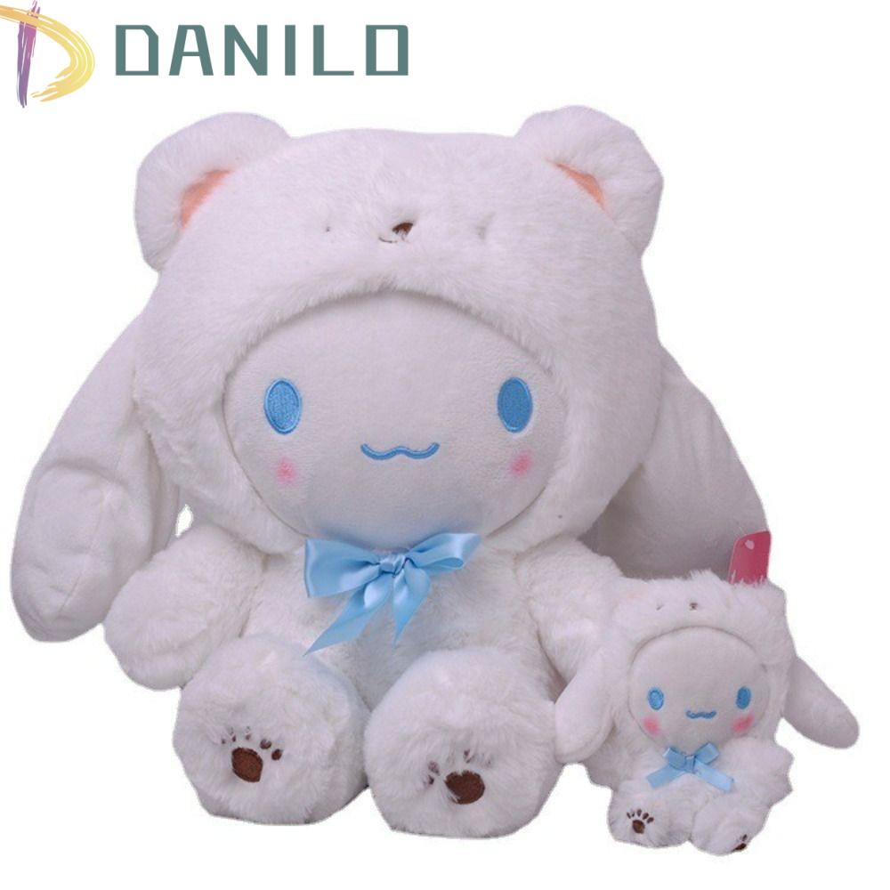 Móc Khóa Hình Cinnamoroll Nhồi Bông Mềm Mại Đáng Yêu