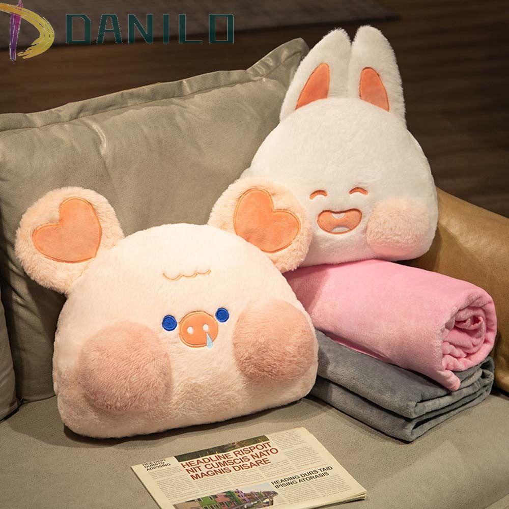 Gối Ôm Nhồi Bông Giữ Ấm Tay Mềm Mại Hình Động Vật Dễ Thương