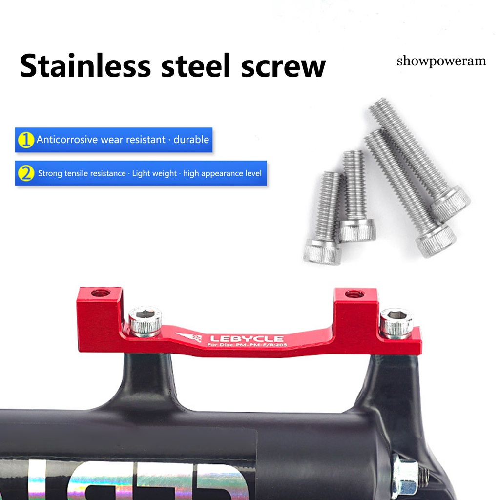 Bộ Chuyển Đổi Phanh Đĩa SP-180 / 203 Độ Cứng Cao Siêu Nhẹ Chuyên Dụng Cho Xe Đạp