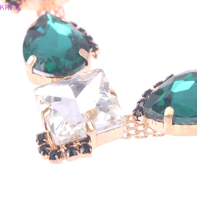 1 Khóa Dây Xích Đính Đá Trang Trí Giày Sandal / Bikini DIY Mới