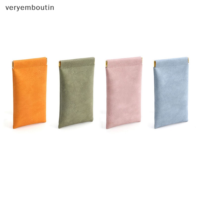 Túi Da Đựng Mắt Kính Tự Động Đóng Kín Tiện Dụng Cho Văn Phòng