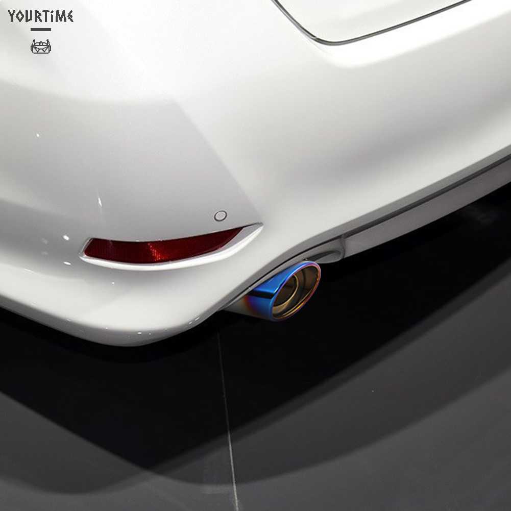 Ống Xả Xe Hơi Thẳng Bằng Thép Không Gỉ Màu Sắc Đốt Cháy