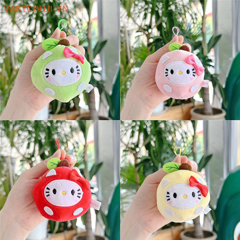 Móc Khóa Hình Mèo Nhồi Bông Dễ Thương