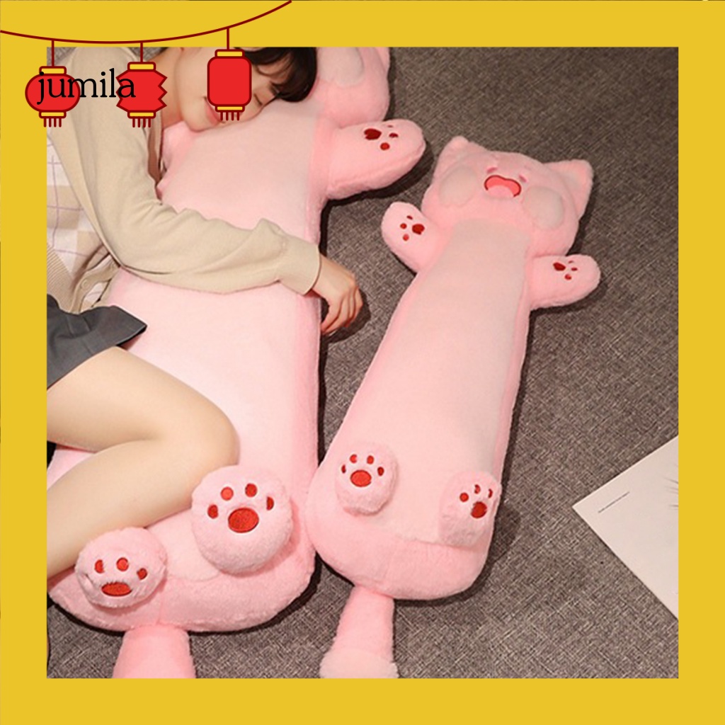 Mèo Nhồi Bông 70cm Mềm Mại Trang Trí Nhà Cửa