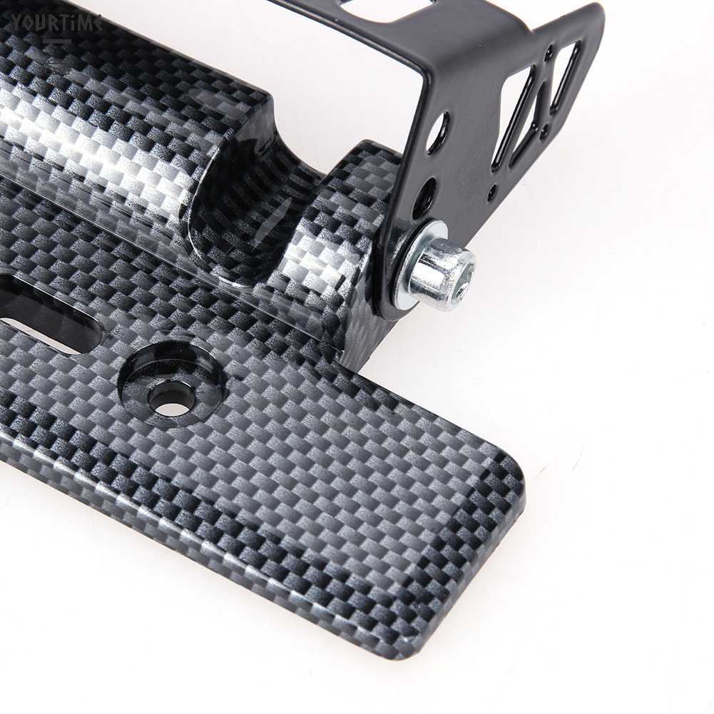 Giá Đỡ Biển Số Xe Bằng Sợi Carbon Có Thể Điều Chỉnh Tiện Dụng