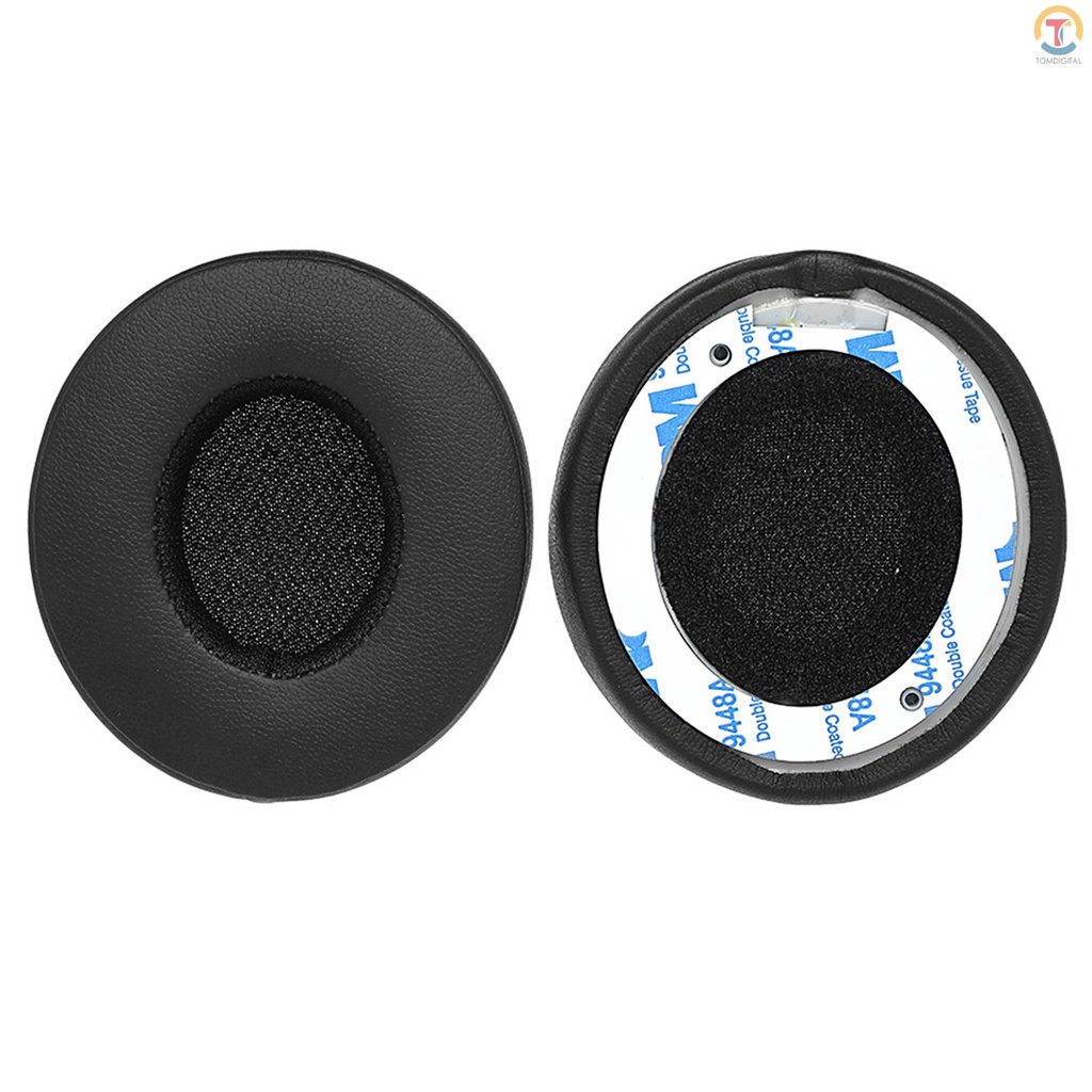 2 Mút Đệm Tai Nghe Màu Đen Thay Thế Cho Beats Solo 2 / 3