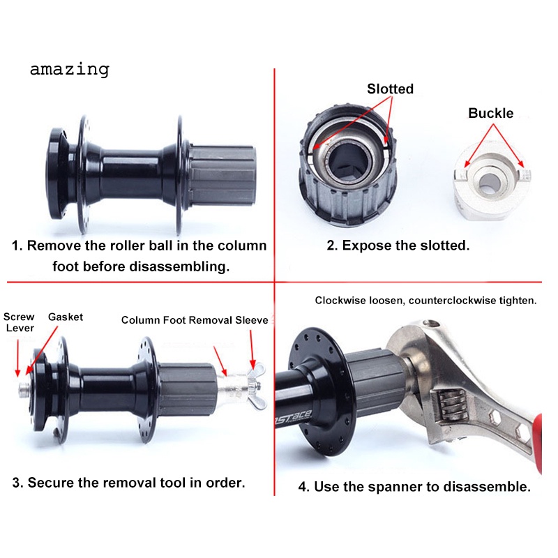 Dụng Cụ Tháo Lắp Trục Xe Đạp Bằng Inox Chuyên Dụng