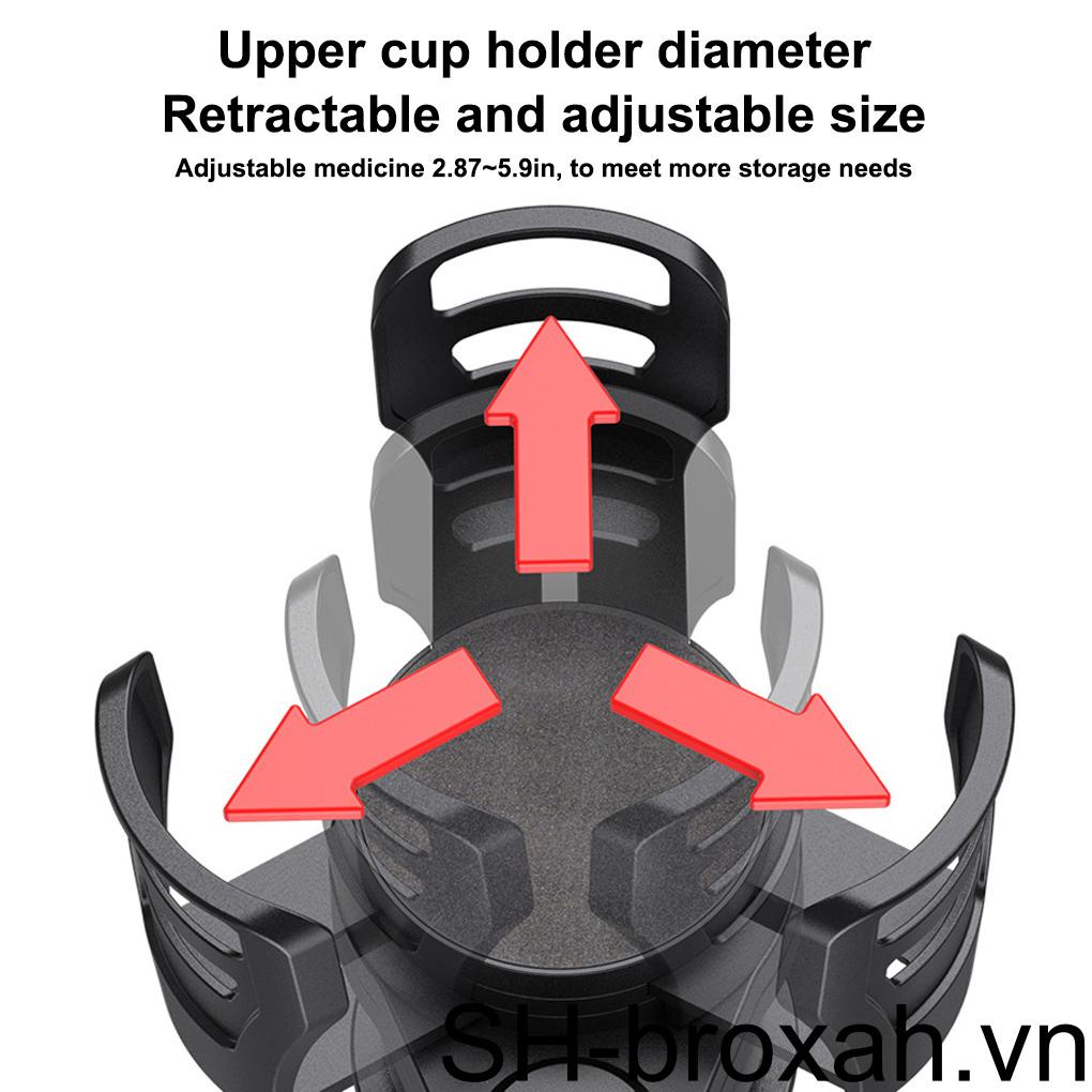 Giá Đỡ Bình Nước Xoay 360 Độ Cho Xe Hơi