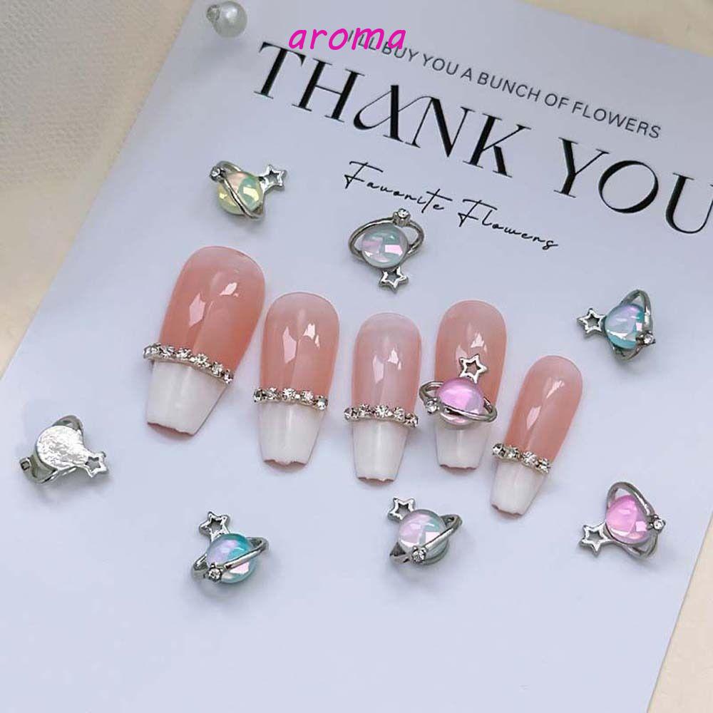 Phụ Kiện Trang Trí Móng Tay Hình Hành Tinh / Hành Tinh / Hành Tinh Có Hương Thơm|Charms Phụ Kiện Trang Trí Móng Tay 3D Bằng Hợp Kim Phong Cách Nhật Bản Thời Trang