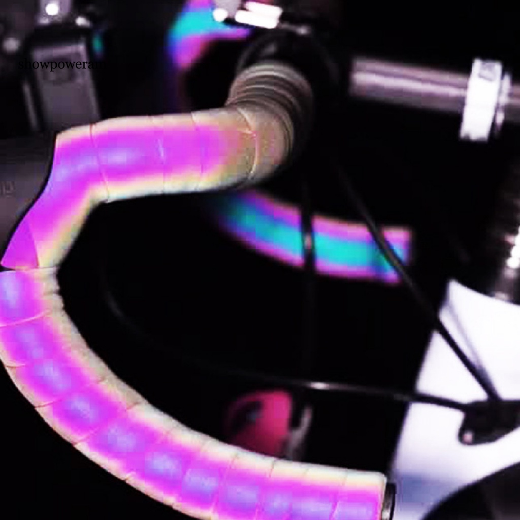 Set 2 Dây Đai Giả Da Gắn Tay Lái Xe Đạp Thay Đổi Màu Sắc