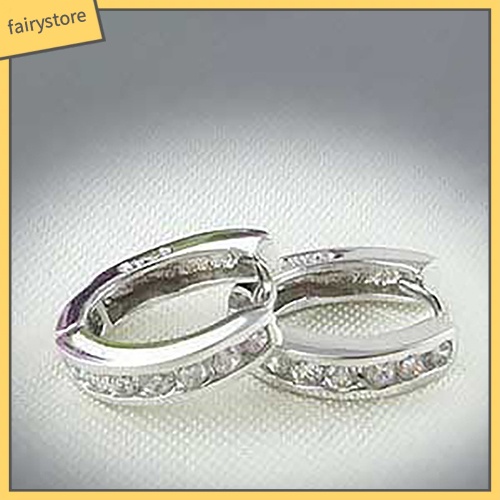 Đôi Bông Tai Hợp Kim Đính Đá Thời Trang Cho Nữ